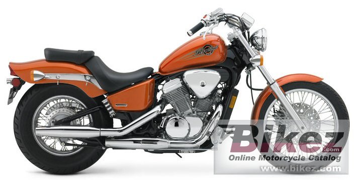 Big Honda shadow vtx deluxe picture and wallpaper from Bikez.com